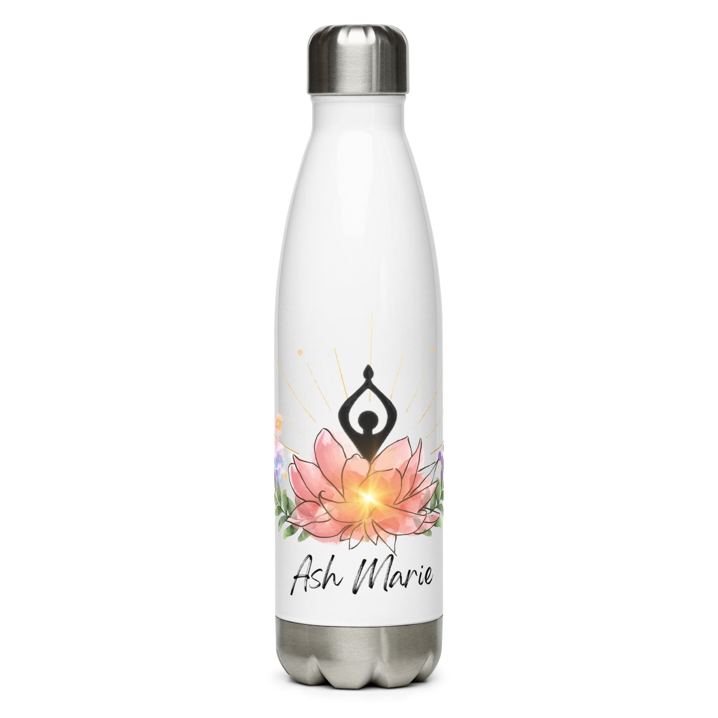 Stainless steel water bottle